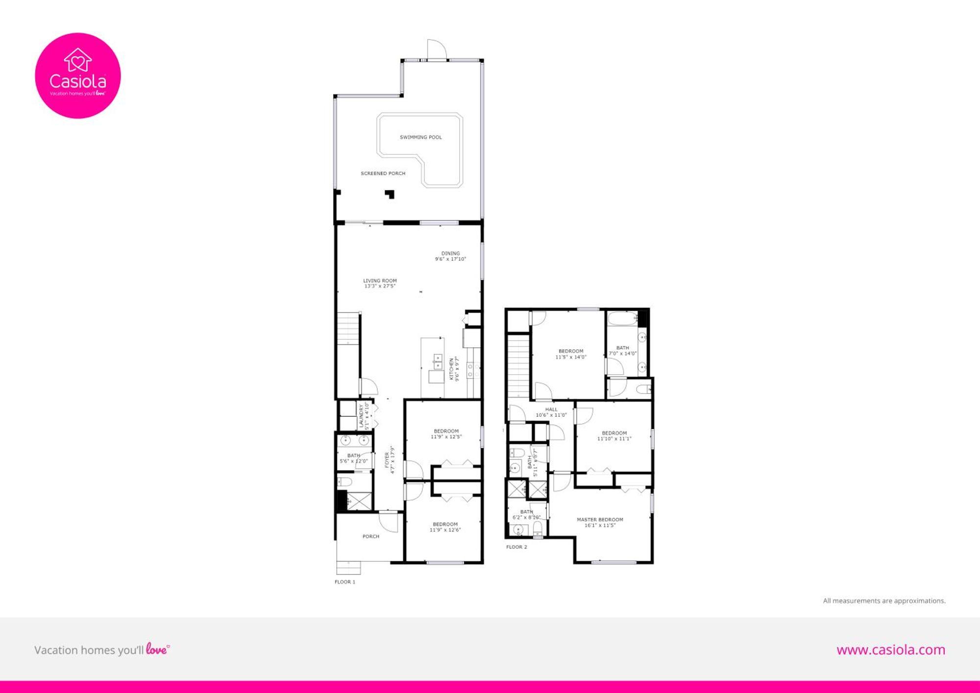 Beautiful Modern Home Wprivate Pool Near Wdw 基西米 外观 照片